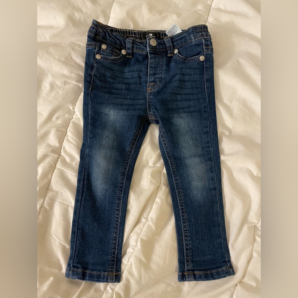 7 For All Mankind Dark Blue Kids Jeans